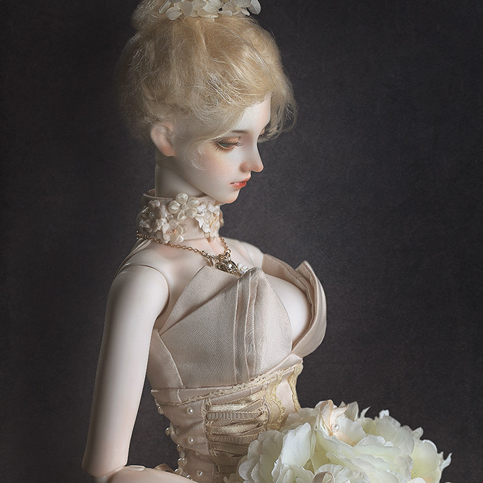 【charmdoll/cd】nastya wedding dress ver.娜斯提娅bjd娃娃