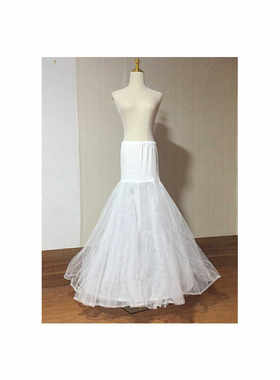 婚纱礼服衬裙A字型束腰美体裙撑