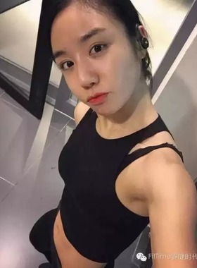 甜辣吊带背心女夏季外穿性感露脐短款上衣爵士舞服95棉紧身打底衫