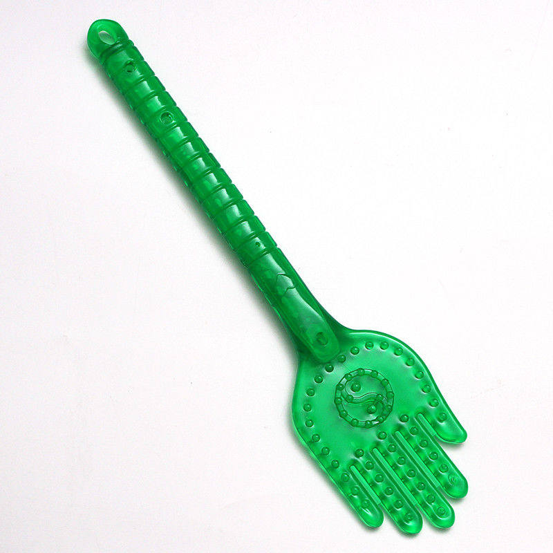 经络拍打拍痧板熟胶手掌拍痧棒养生疏通经络按摩锤健身捶加长手拍