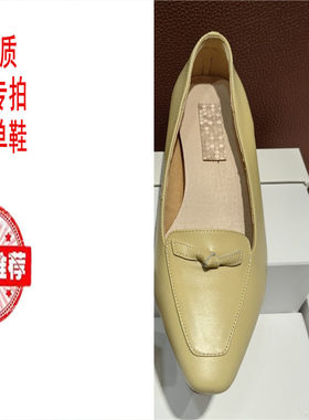 羊皮牛皮跟鞋女单鞋特价清货专拍