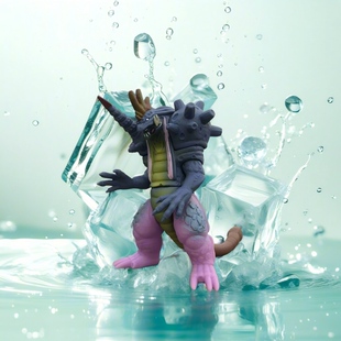 软胶小怪兽艾尔多基美拉青龙白虎钻地兽格鲁格古莱姆关节可动玩具