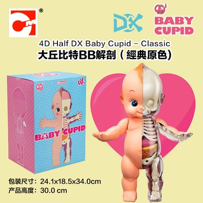 潮玩手办模型集多美4DMASTER大丘比特BB解剖拼装儿童益智玩具礼物