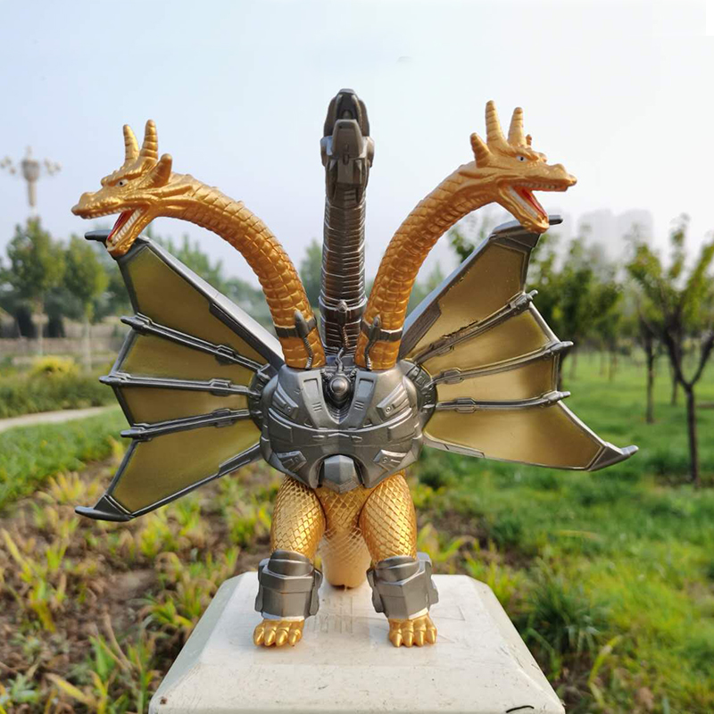 軟膠三頭龍基多拉關節可動模型