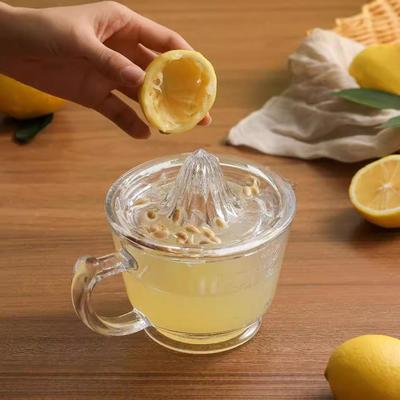家用玻璃柠檬榨汁器大容量