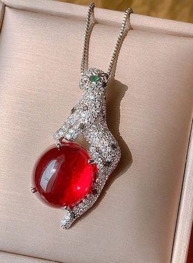 欧美风潮个性时尚925纯银镀项链