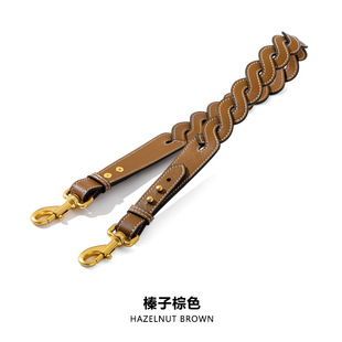 适用于tb水桶包改造肩带腋下带子风琴包替换包带配件榛子棕色