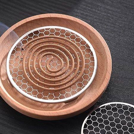 蚊香架盘香架线香卧香盒防火棉香炉垫不锈钢香网香炉防火网垫盘托,收纳整理,蚊香收纳盘/盒/架,淘宝优惠券,粉丝福利购,淘宝优惠卷
