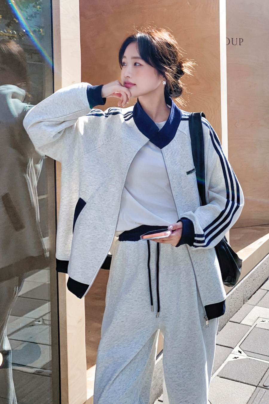 2026春季学院风休闲套装2C355-9207-P185-K298,女装套装/套裙,2C355