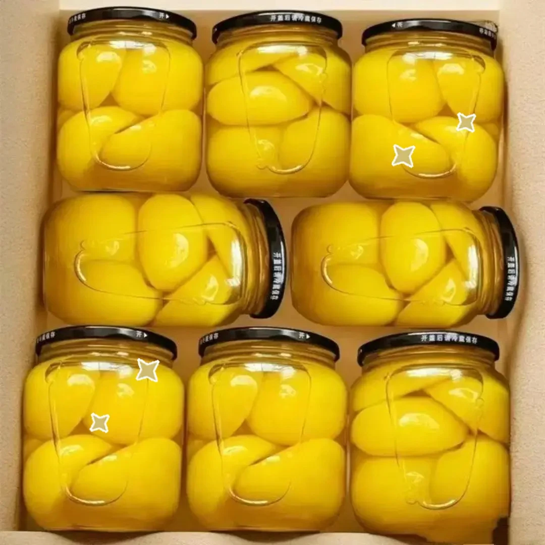 【510克/四瓶】今日新鲜黄桃罐头混合水果一箱水果罐头即食现货发