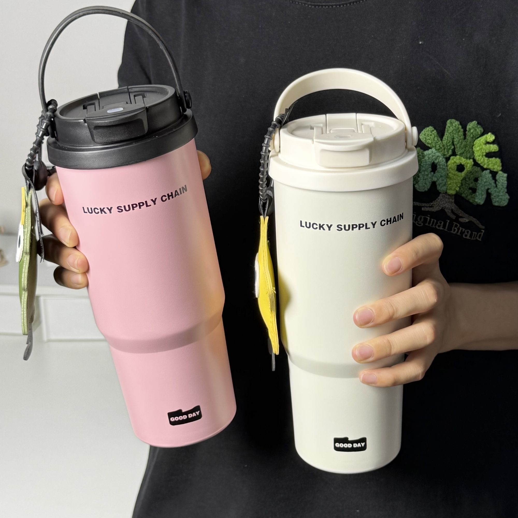 316不锈钢大容量车载保温杯