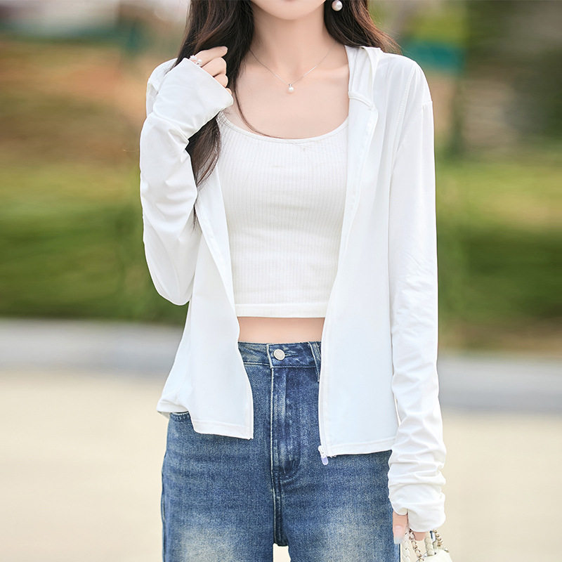 GDAMSS新款2026春季冰丝拉链透气防晒衣长袖开衫时尚连帽外套女装,女装/女士精品,时尚防晒服,淘宝优惠券,粉丝福利购,淘宝优惠卷