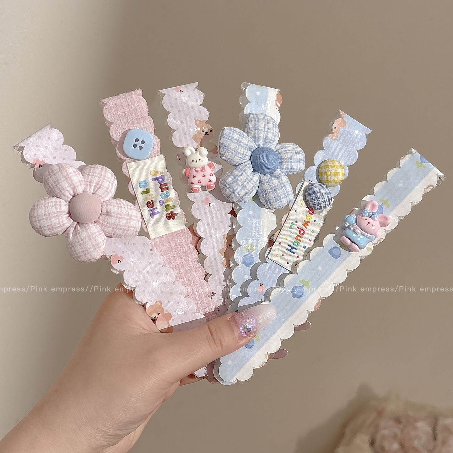 luckyrose儿童发带整理魔术贴
