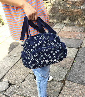 乌镇特产正宗蓝印花布单肩包手拎包斜挎包民族手工艺布包女包旅游