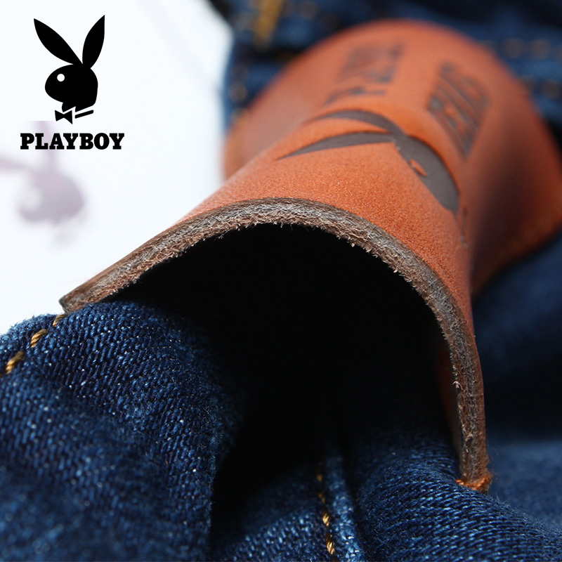 Jeans pour jeunesse coupe droite PLAYBOY en coton pour automne - Ref 1460813 Image 2