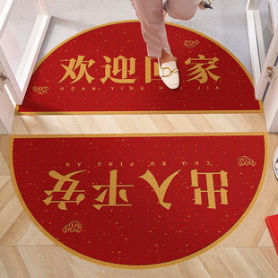 入户门贴纸个性创意自粘防水耐磨地板贴门口地面装饰拼花门槛石贴