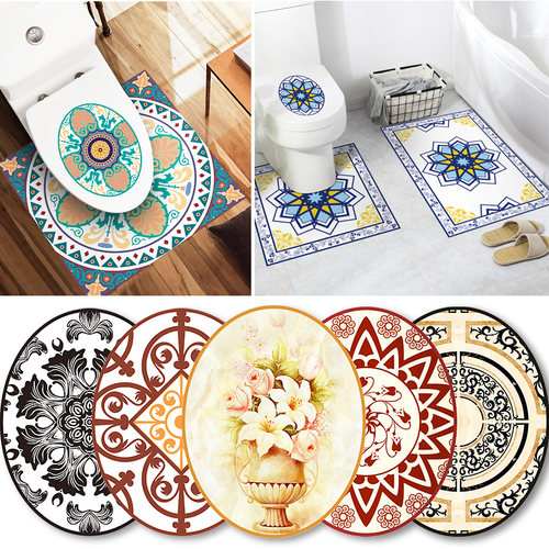 卫生间马桶盖贴纸边缘网红好看的