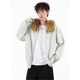 美式复古加厚毛领连帽毛衣外套宽松百搭针织衫保暖上衣NB316 p75,男装针织衫/毛衣,电商D256-2(原A064-2), 美式复古加厚毛领连帽毛衣外套宽松百搭针织衫保暖上衣NB316 p75,男装针织衫/毛衣,电商D256-2(原A064-2),