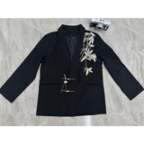 新款结婚西服订婚西装风唐装新中式男装新郎婚礼服NB316P85，男装西服套装，电商D256-2(原A064-2)