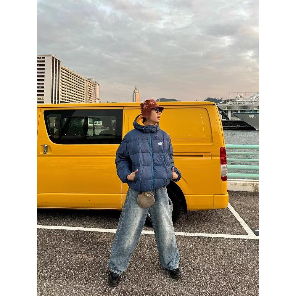 港风潮男夏季新款牛仔裤嘻哈ins潮高街潮流痞帅长裤Q41P45,男装牛仔裤,电商D256-2(原A064-2)
