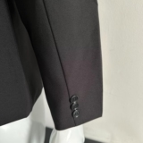 新中式男士中山装刺绣春新款新郎婚礼订婚宴会西服复古NB318P65，男装西服，电商D256-2(原A064-2)