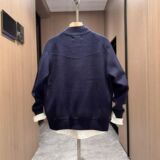 男士针织衫翻领纯色毛衣男秋装商务休闲长袖打底衫潮NB232P55，男装T恤，电商D256-2(原A064-2)