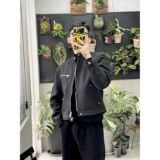 设计感编织格子小香风正肩夹克男短款夹克外套上衣WD05P75，男装夹克，电商D256-2(原A064-2)