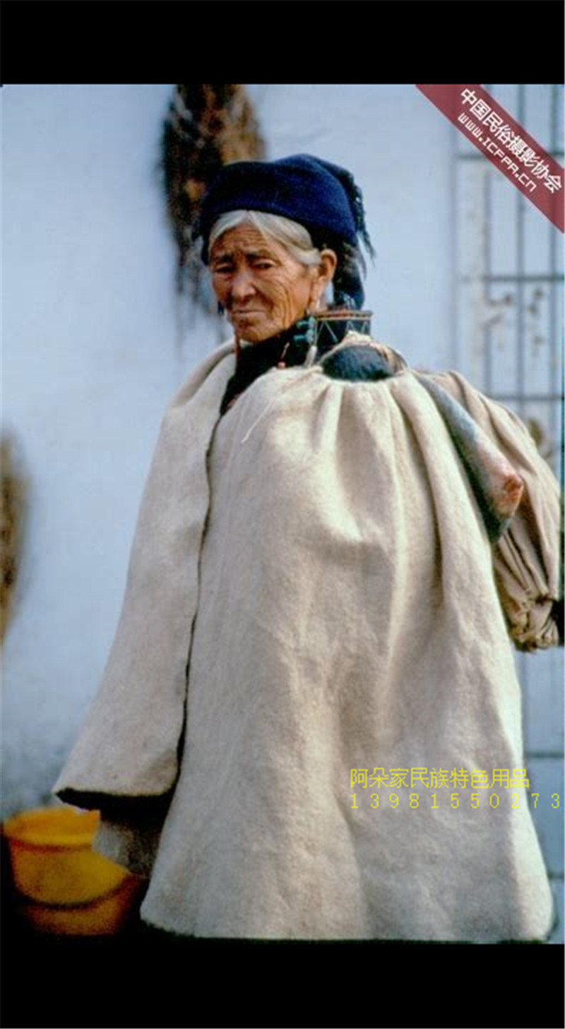 大凉山彝族传统羊毛披毡披风昭觉布拖羊毛纯手工披毡民族特色用品