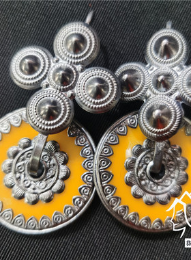 复古民族风彝阿朵女其他耳环纯银