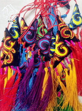 彝阿朵女布艺民族风香包