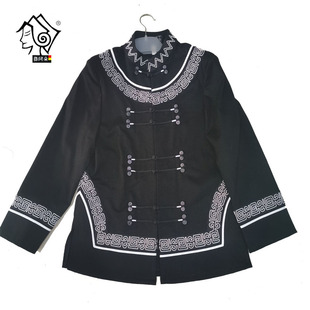 彝阿朵凉山彝族服装男装上衣刺绣品牌气质外套新郎伴郎服饰新款