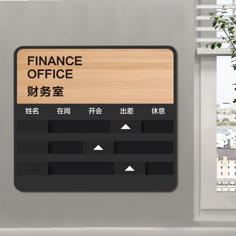 人员去向牌办公室门牌部门定制亚克力政府公司员工信息牌科室牌,文具电教/文化用品/商务用品,标志牌/提示牌/付款码,淘宝优惠券,粉丝福利购,淘宝优惠卷