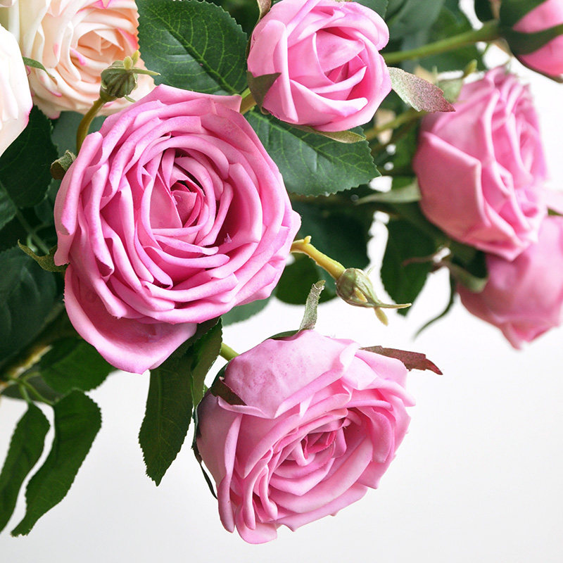 6 Feel rose Artificial Flower Pink Decorative flowers Table flowers F501in the Home accessories , Vase/Flower/Artificial flowers/Imitation jewelry , Artificial flowers/Artificial flower  category - from Buy2taobao.com to provide professional Taobao agent buy service