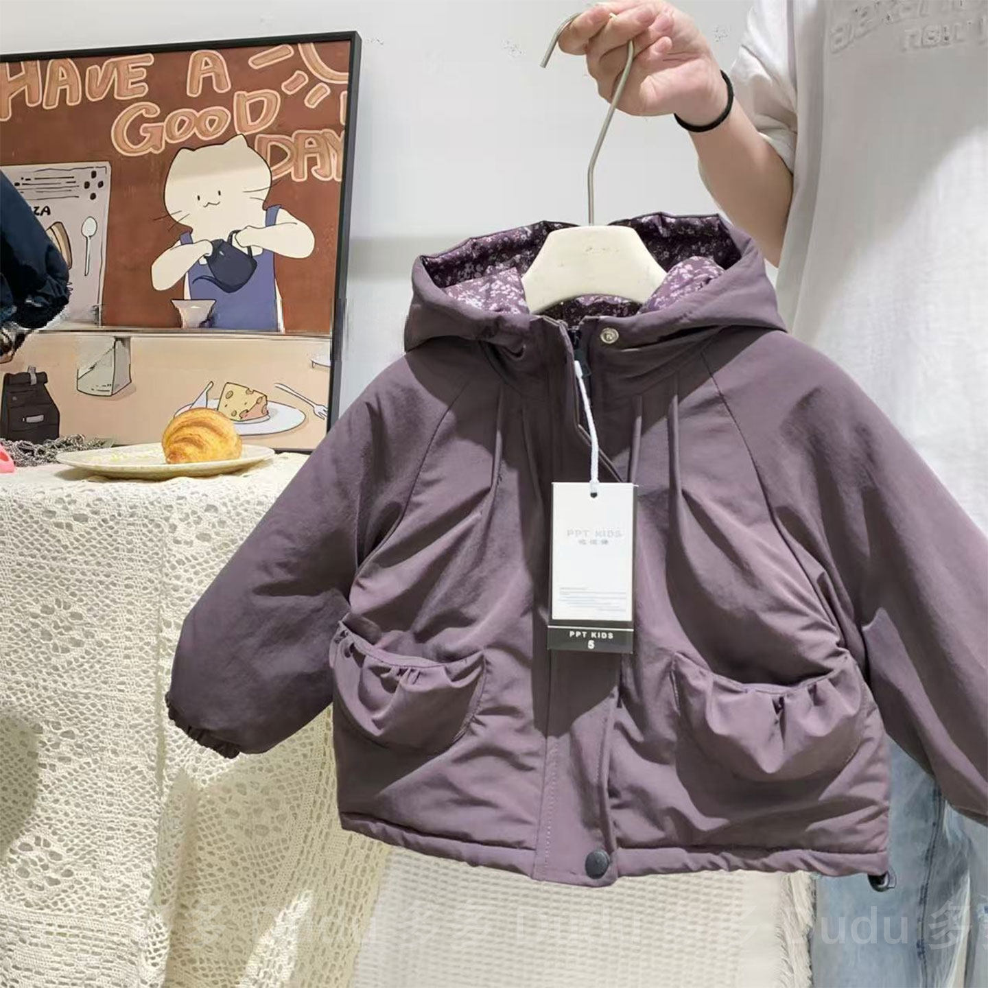 【福利款现货】质感超好~森系棉服2025秋冬新款韩版棉服