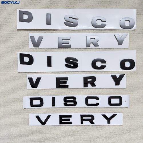 适用路虎发现四英文车标D