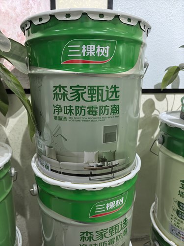 净味防霉防潮面漆环保涂料室内室内乳胶漆