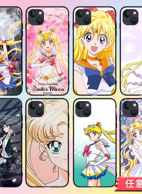 日本水冰月美少女战士手机壳适用苹果13/12华为P50IQOO10proRENO5