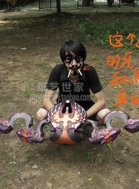 需自己做 74003 橙弓 150cm 1:1 可手持 魔兽世界 3D纸模型DIY