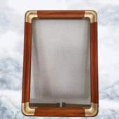 包邮 裱海报框书法边框定制 实木相框铜角框证书框相片字画框装 新款