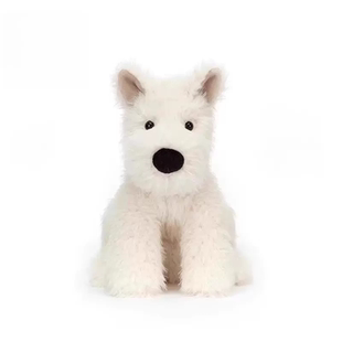 英国Jellycat门罗苏格兰梗犬毛绒玩具西高地小狗狗公仔玩偶礼物