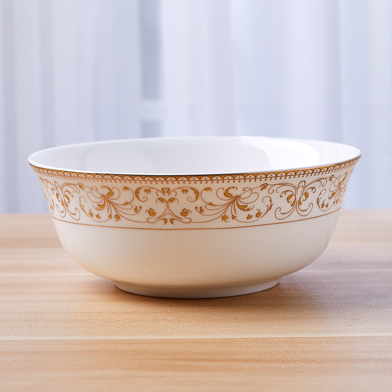 骨瓷碗陶瓷中式面碗6英寸