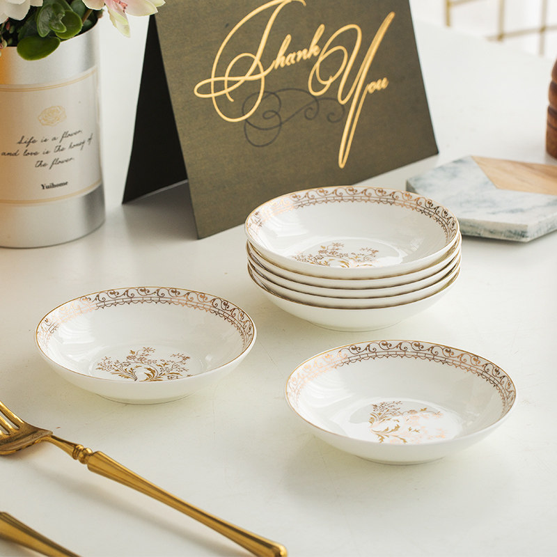 味碟家用2025新款商用陶瓷中式骨瓷酱油蘸料碟小吃碟景德镇调料碟,餐饮具,碟,淘宝优惠券,粉丝福利购,淘宝优惠卷