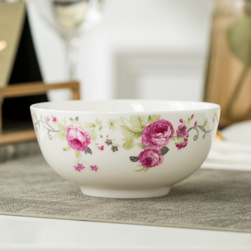 碗家用2026新款陶瓷米饭碗景德镇面碗骨瓷7寸汤碗8寸大号甜品餐具