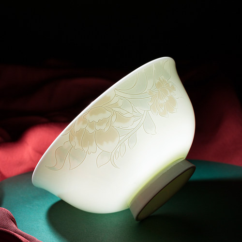 4.5寸碗大众碗景德镇骨瓷中式