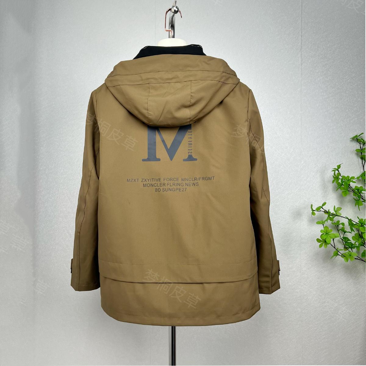 冬季貂毛派克服内胆皮草外套