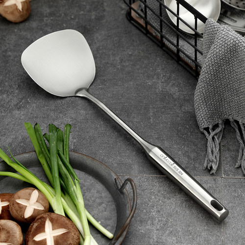 onlycook304不锈钢一体成型锅铲