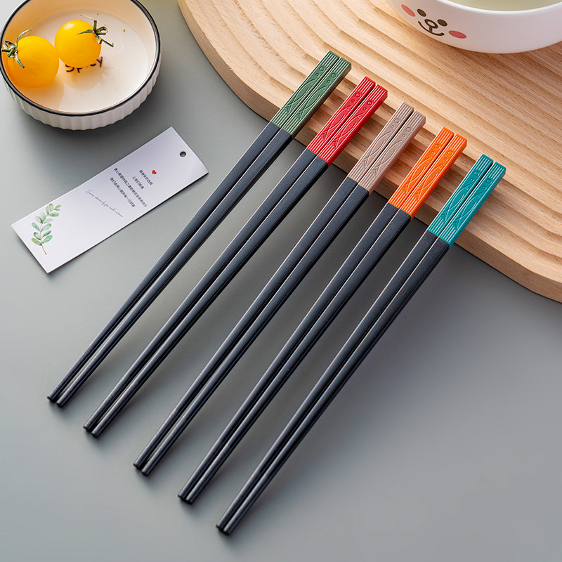 onlycook彩色抗菌筷子家用食品级合金筷洗碗机筷一人一筷专人专用,餐饮具,筷子,淘宝优惠券,粉丝福利购,淘宝优惠卷