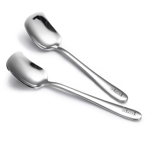 onlycook2支装甜品精致冰淇淋勺