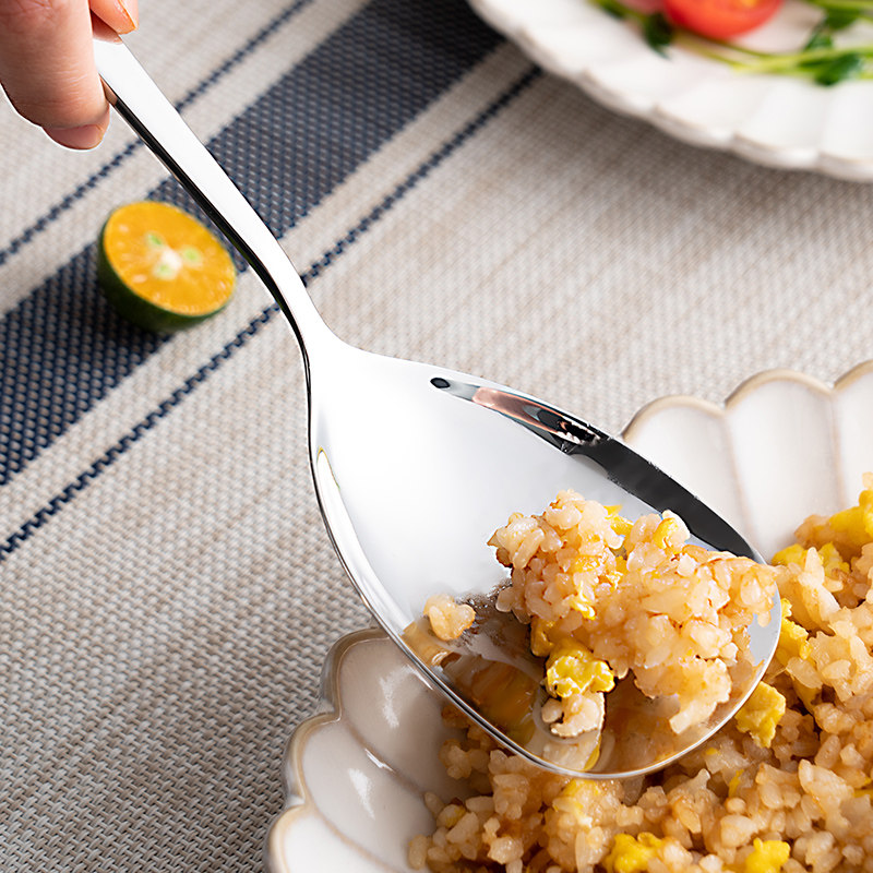 onlycook 18/10不锈钢公勺分餐勺分菜勺长柄自助餐勺子公用勺饭勺,餐饮具,西餐勺,淘宝优惠券,粉丝福利购,淘宝优惠卷