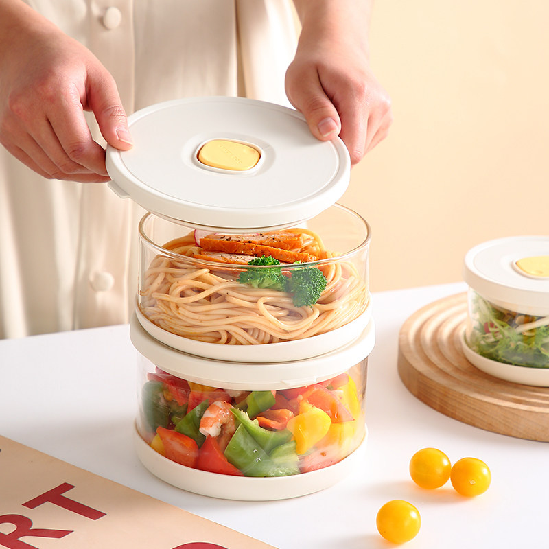 onlycook轻便高硼硅玻璃饭盒便携餐盒微波炉加热玻璃碗上班族带饭,餐饮具,饭盒/保温桶/保温提锅,淘宝优惠券,粉丝福利购,淘宝优惠卷